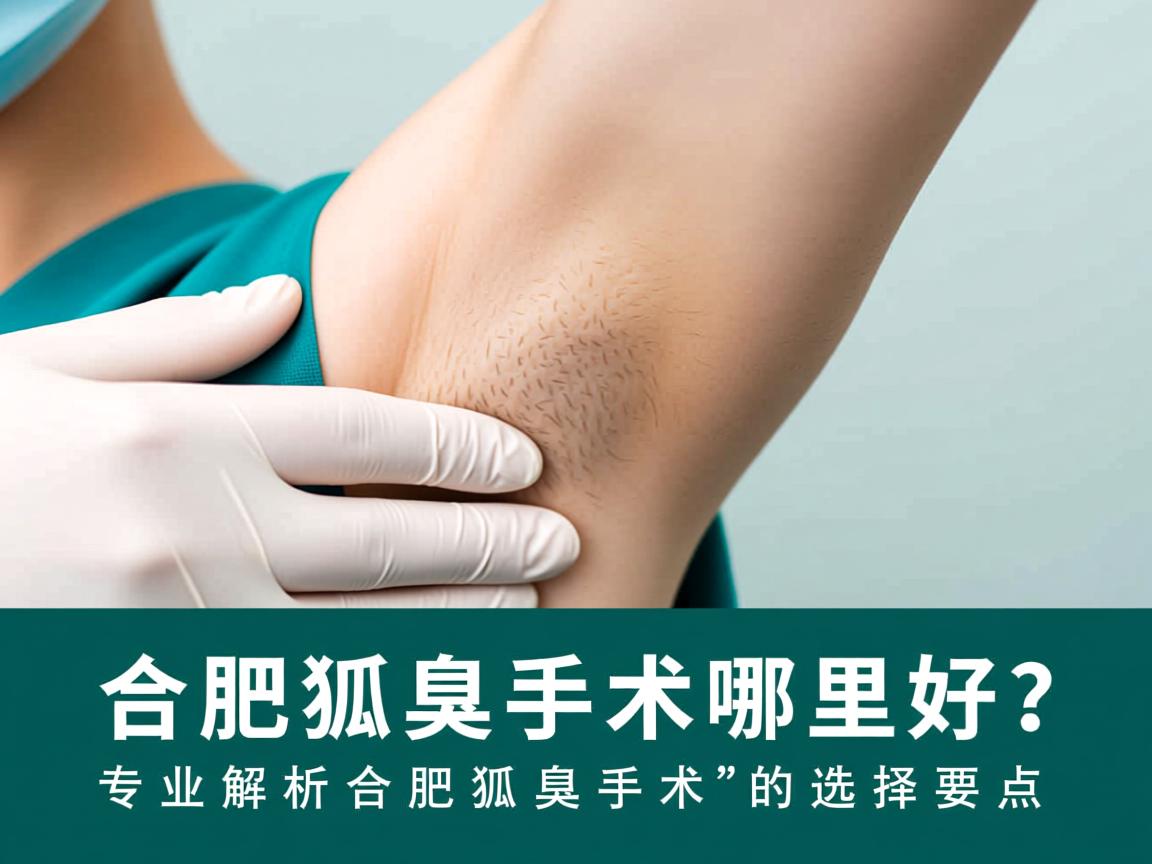 合肥狐臭手术哪里好?专业解析合肥狐臭手术的选择要点 合肥狐臭手术哪里好?专业解析合肥狐臭手术的选择要点