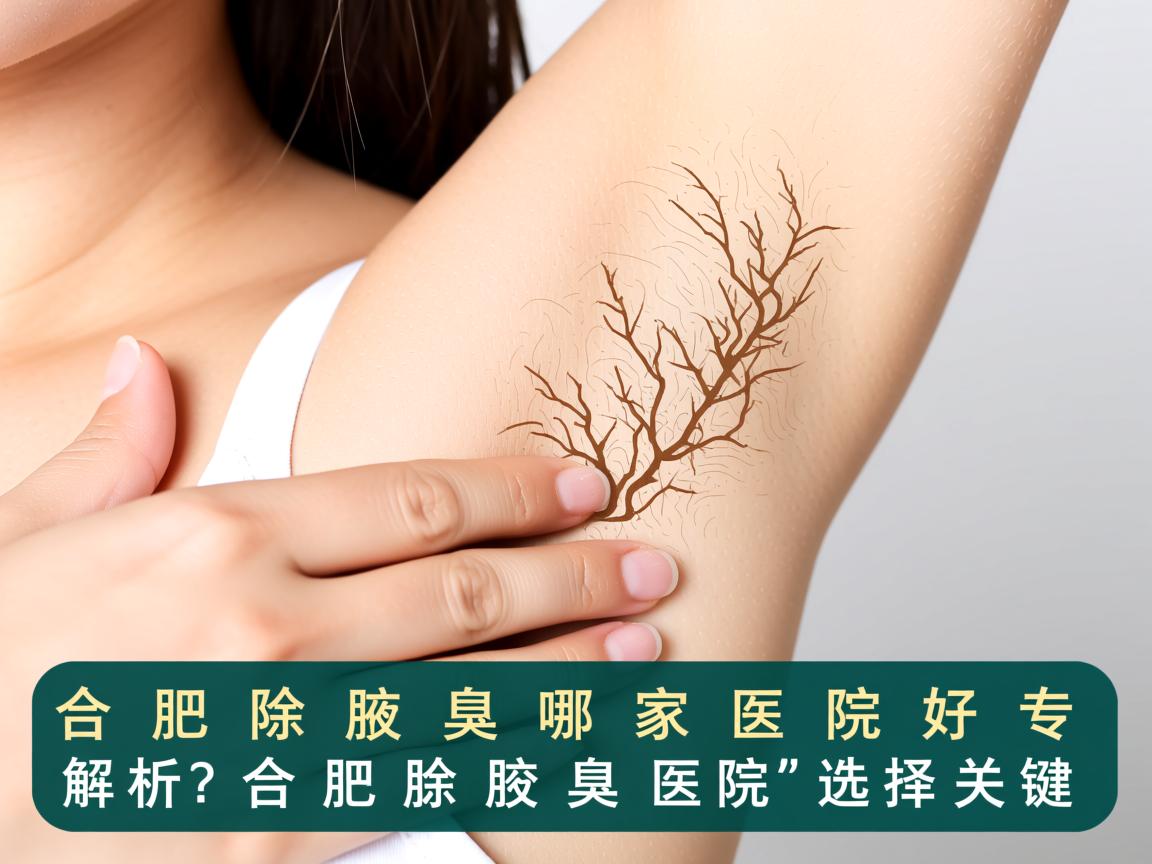 合肥除腋臭哪家医院好？专业解析合肥除腋臭医院的选择关键