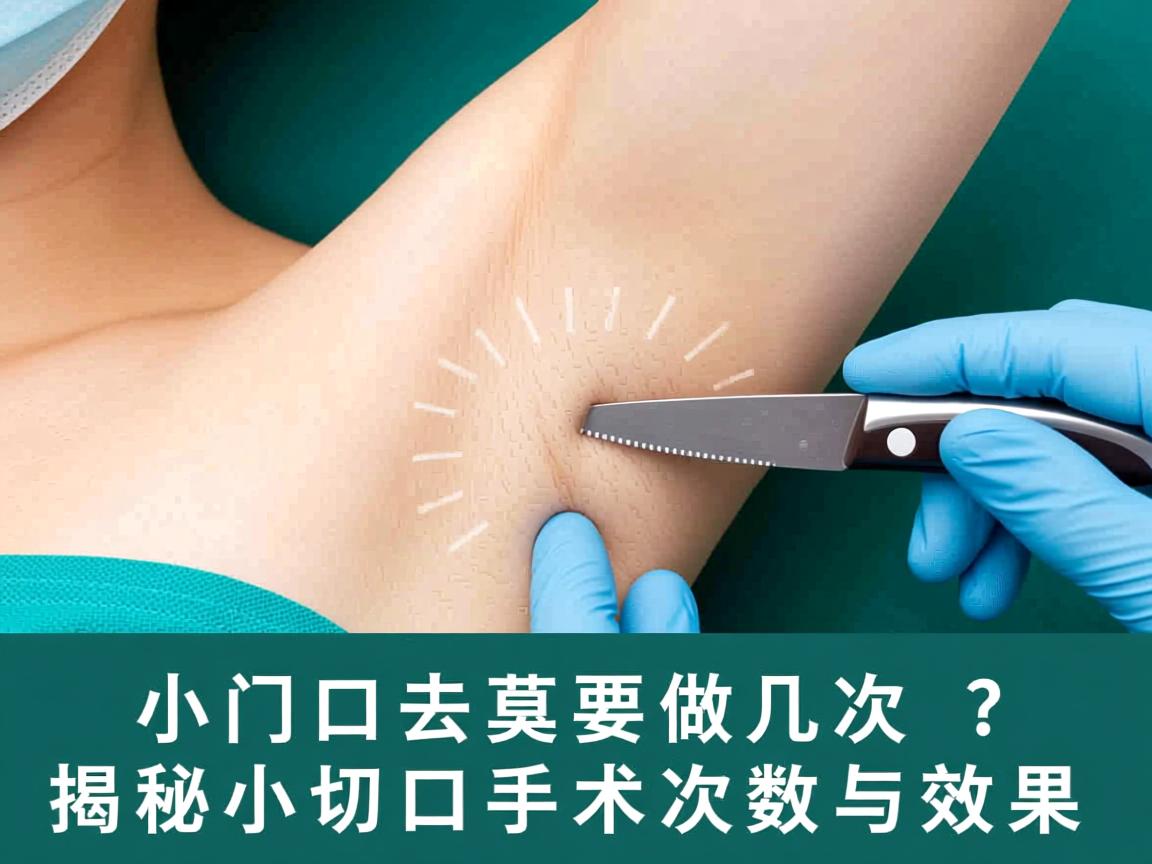 小切口去腋臭要做几次？揭秘小切口手术次数与效果