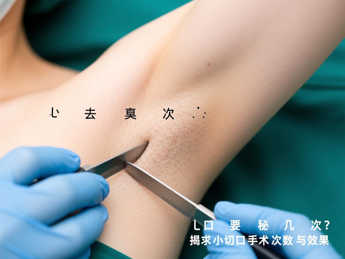 小切口去腋臭要做几次？揭秘小切口手术次数与效果