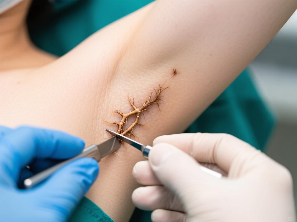 小切口治疗腋臭,专业解析小切口腋臭根除术 小切口治疗腋臭,专业解析小切口腋臭根除术