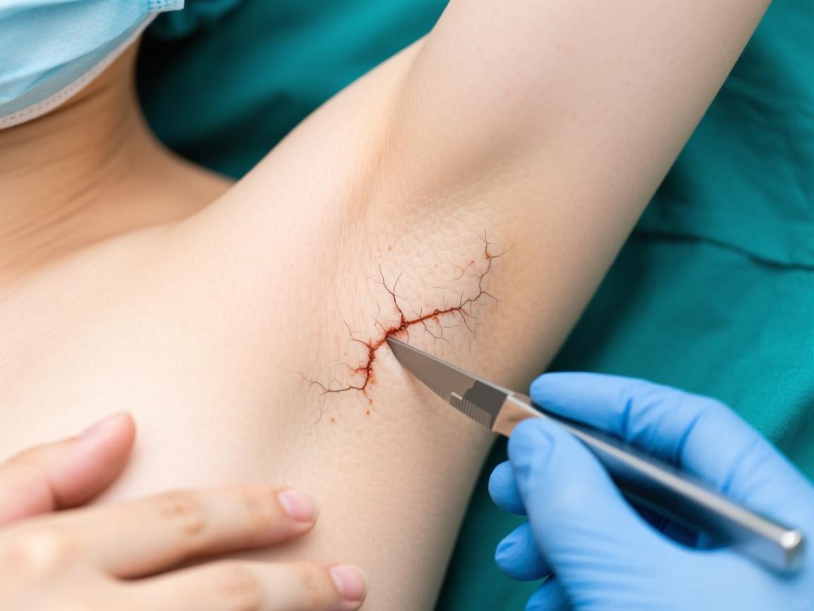 小切口治疗腋臭,专业解析小切口腋臭根除术 小切口治疗腋臭,专业解析小切口腋臭根除术