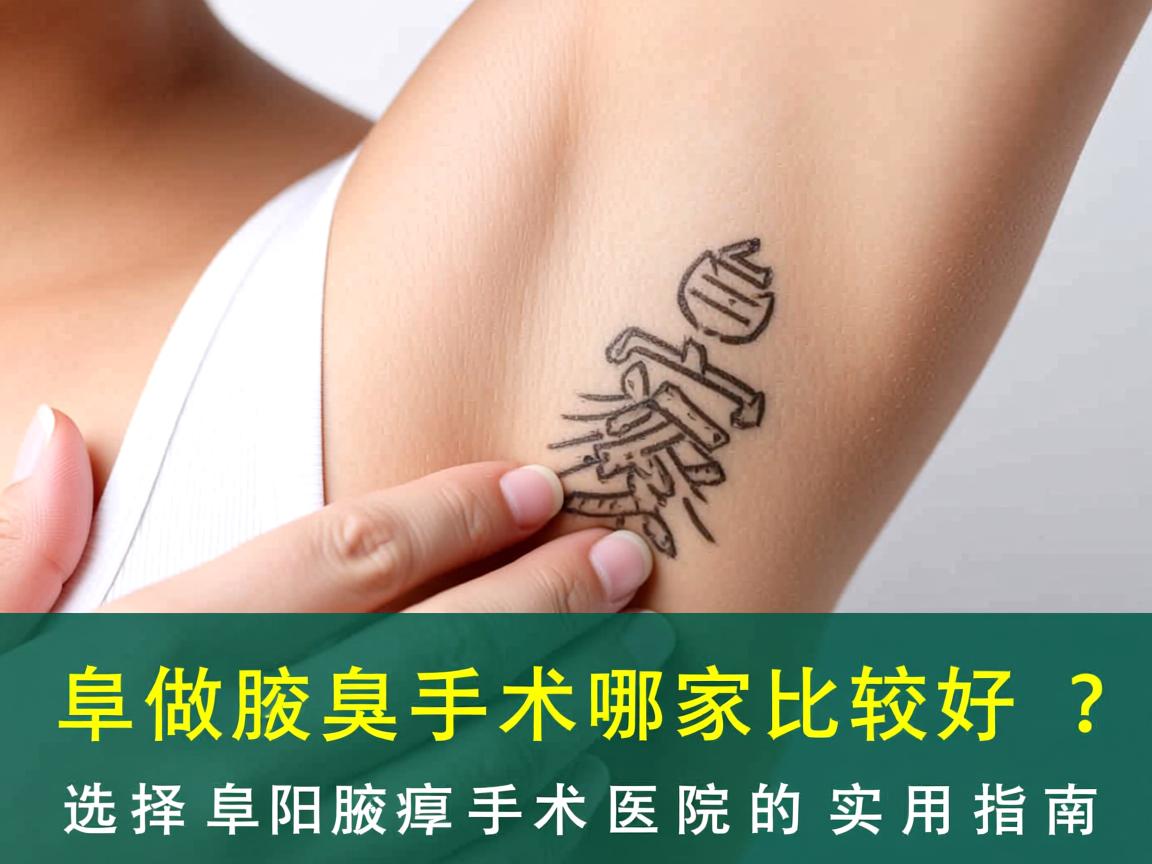 阜阳做腋臭手术哪家比较好?选择阜阳腋臭手术医院的实用指南 阜阳做腋臭手术哪家比较好?选择阜阳腋臭手术医院的实用指南