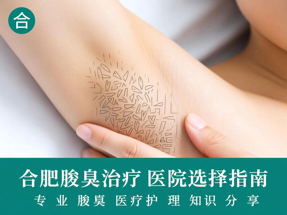 合肥腋臭治疗医院选择指南,专业腋臭医疗护理知识分享 合肥腋臭治疗医院选择指南,专业腋臭医疗护理知识分享