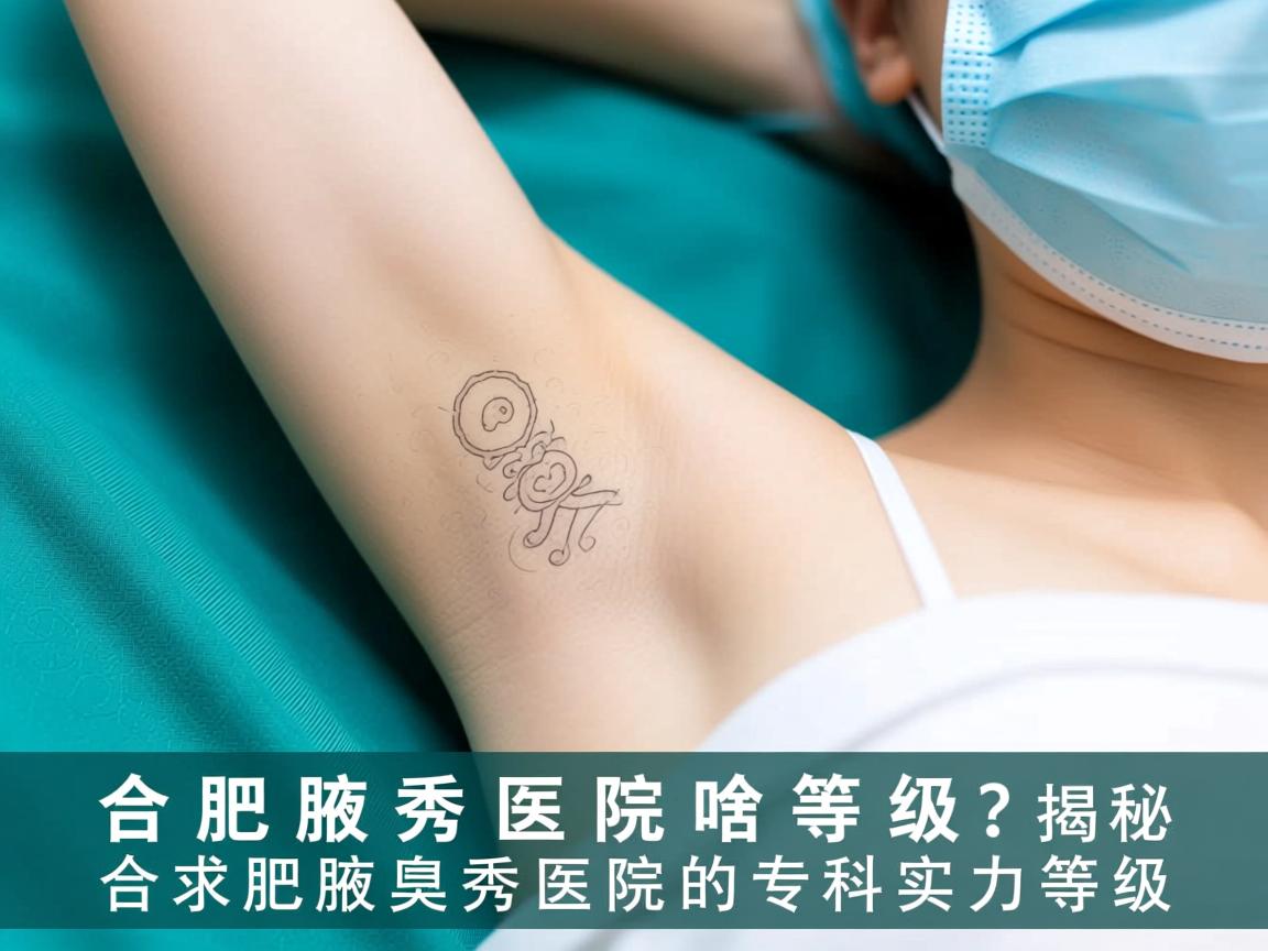 合肥腋秀医院啥等级？揭秘合肥腋秀医院的专科实力等级