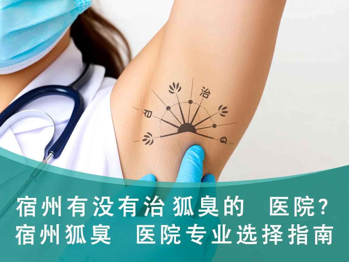 宿州有没有治狐臭的医院?宿州狐臭医院专业选择指南 宿州有没有治狐臭的医院?宿州狐臭医院专业选择指南