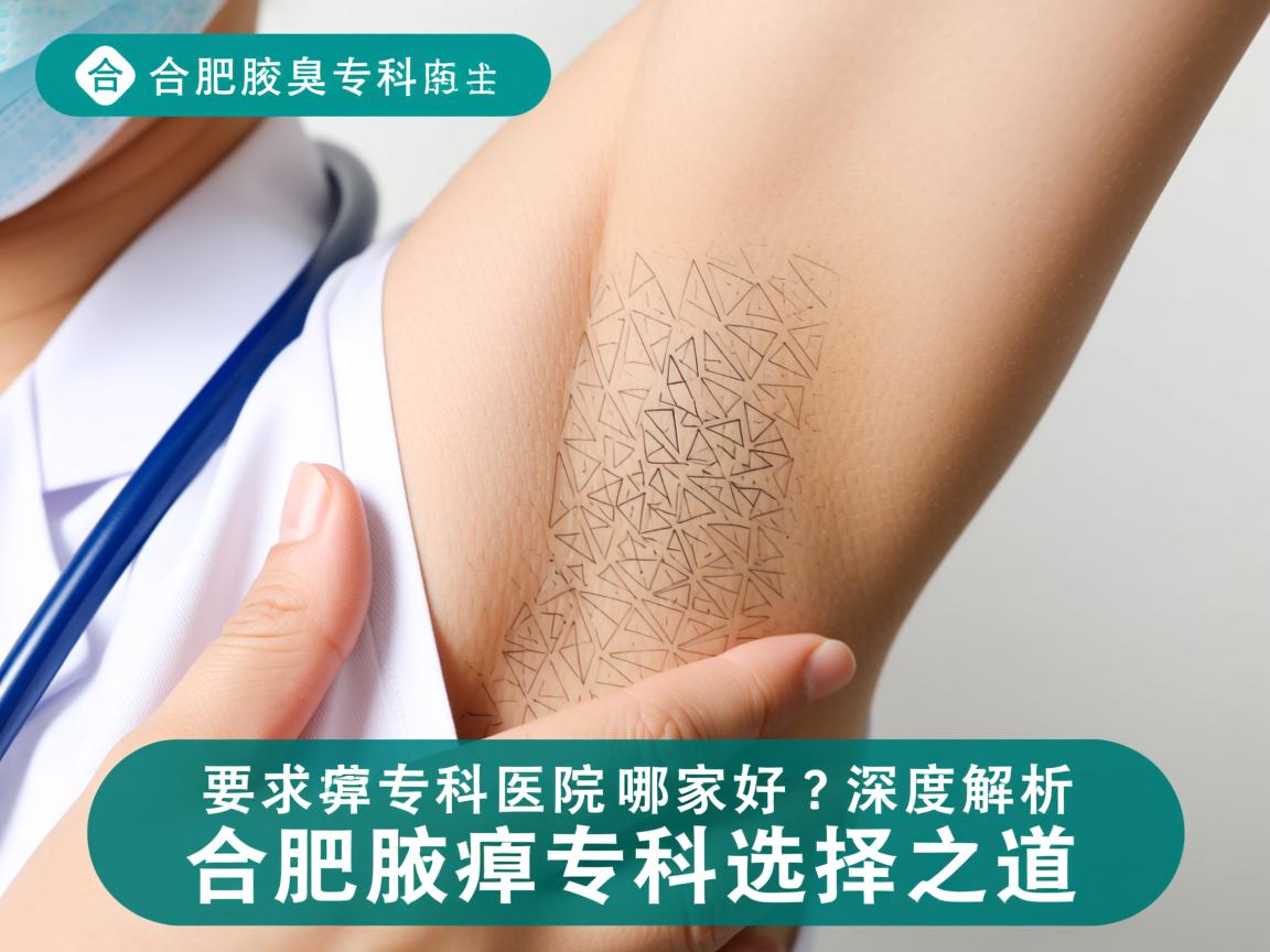 合肥腋臭专科医院哪家好?深度解析合肥腋臭专科的选择之道 合肥腋臭专科医院哪家好?深度解析合肥腋臭专科的选择之道