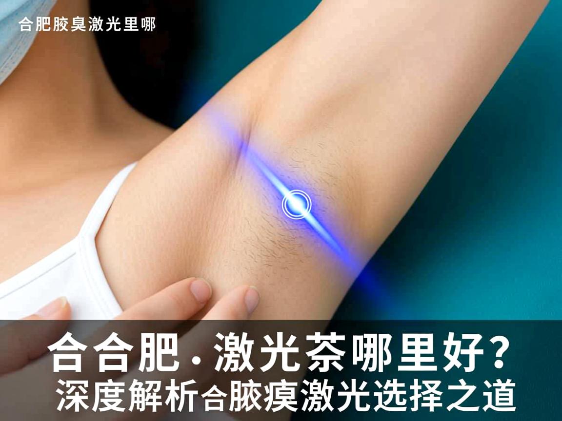 合肥腋臭激光哪里好？深度解析合肥腋臭激光选择之道