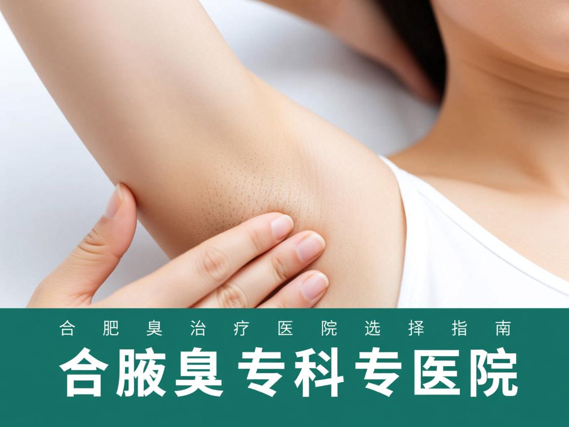 合肥腋臭治疗医院选择指南,如何找到专业的腋臭专科医院 合肥腋臭治疗医院选择指南,如何找到专业的腋臭专科医院