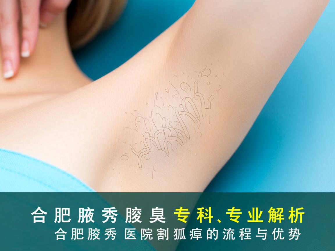 合肥腋秀腋臭专科，专业解析合肥腋秀医院割狐臭的流程与优势