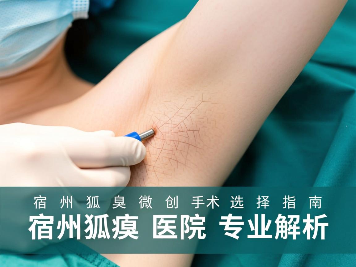 宿州狐臭微创手术选择指南，宿州狐臭医院专业解析