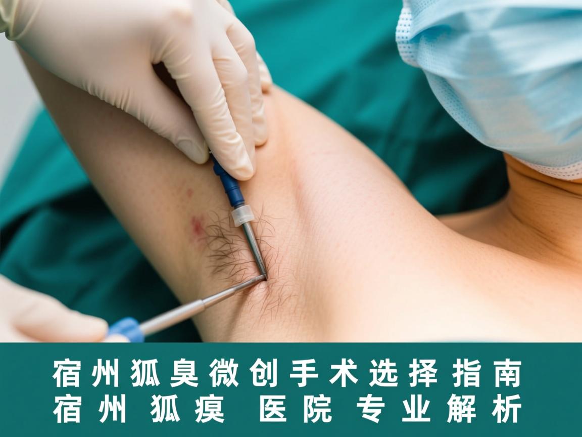 宿州狐臭微创手术选择指南，宿州狐臭医院专业解析