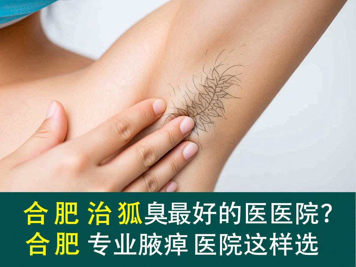 合肥治狐臭最好的医院?合肥专业腋臭医院这样选 合肥治狐臭最好的医院?合肥专业腋臭医院这样选