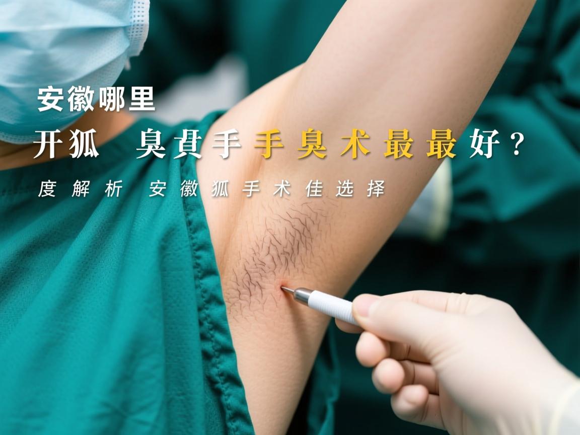 安徽哪里开狐臭手术最好?深度解析安徽狐臭手术最佳选择 安徽哪里开狐臭手术最好?深度解析安徽狐臭手术最佳选择