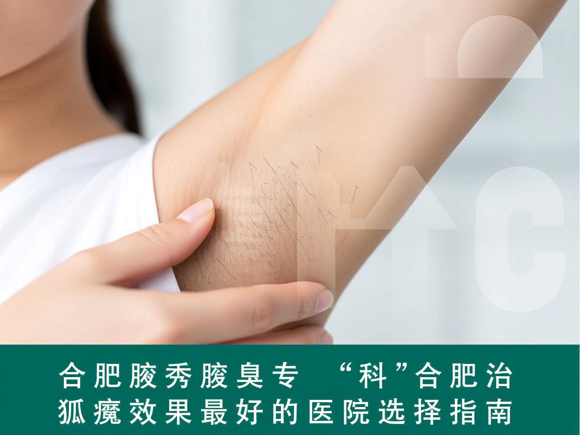 合肥腋秀腋臭专科,合肥治狐臭效果最好的医院选择指南 合肥腋秀腋臭专科,合肥治狐臭效果最好的医院选择指南
