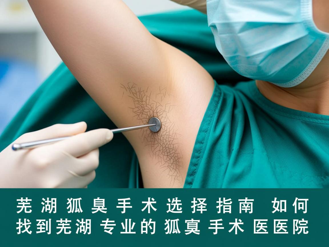 芜湖狐臭手术选择指南,如何找到芜湖专业的狐臭手术医院 芜湖狐臭手术选择指南,如何找到芜湖专业的狐臭手术医院