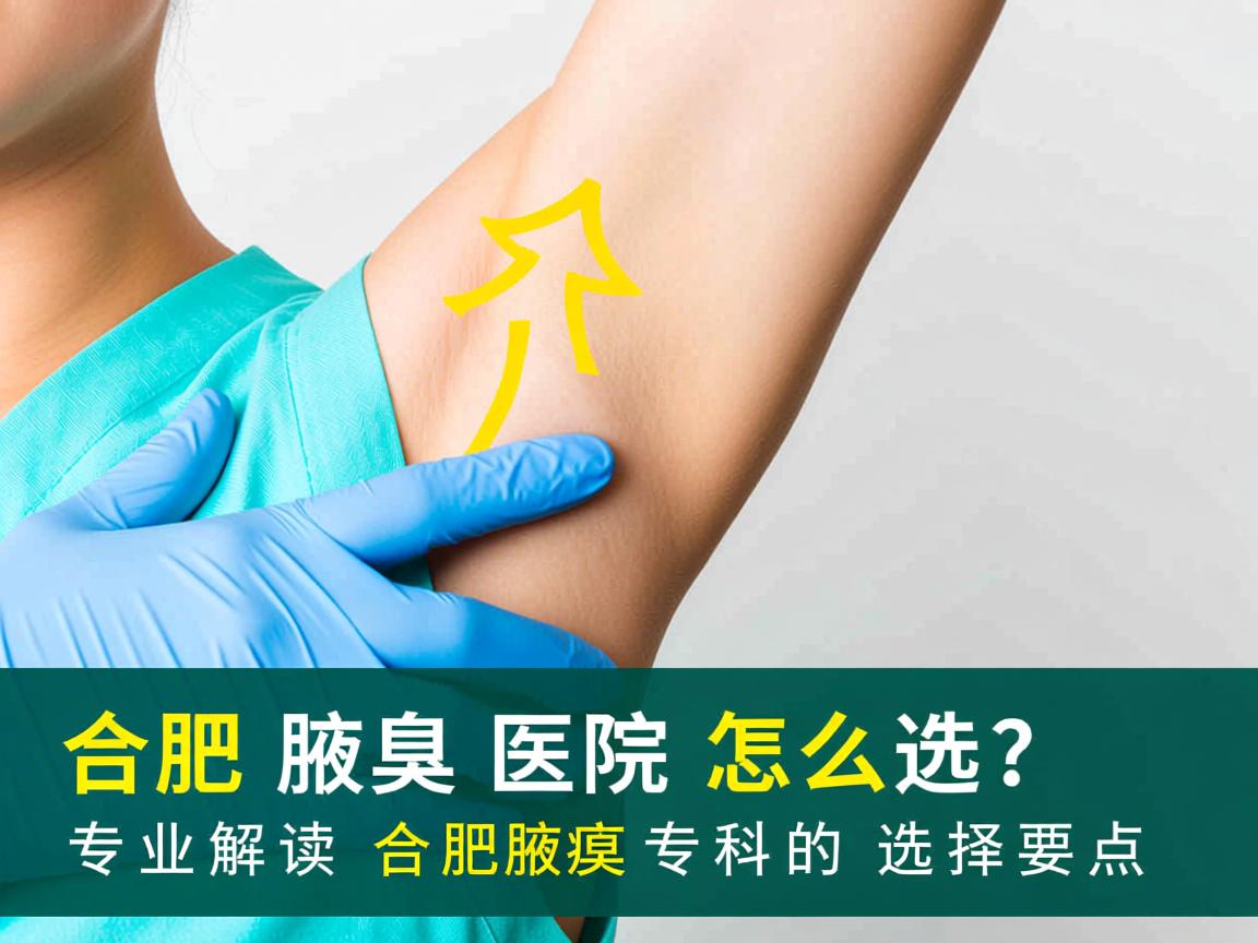 合肥腋臭医院怎么选?专业解读合肥腋臭专科的选择要点 合肥腋臭医院怎么选?专业解读合肥腋臭专科的选择要点