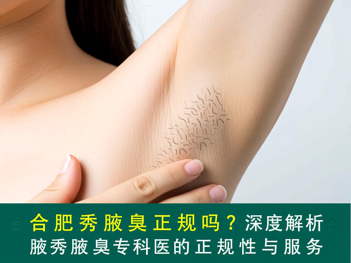 合肥腋秀腋臭正规吗?深度解析合肥腋秀腋臭专科的正规性与服务 合肥腋秀腋臭正规吗?深度解析合肥腋秀腋臭专科的正规性与服务