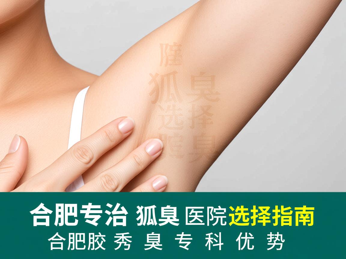 合肥专治狐臭医院选择指南,解析合肥腋秀腋臭专科优势 合肥专治狐臭医院选择指南,解析合肥腋秀腋臭专科优势