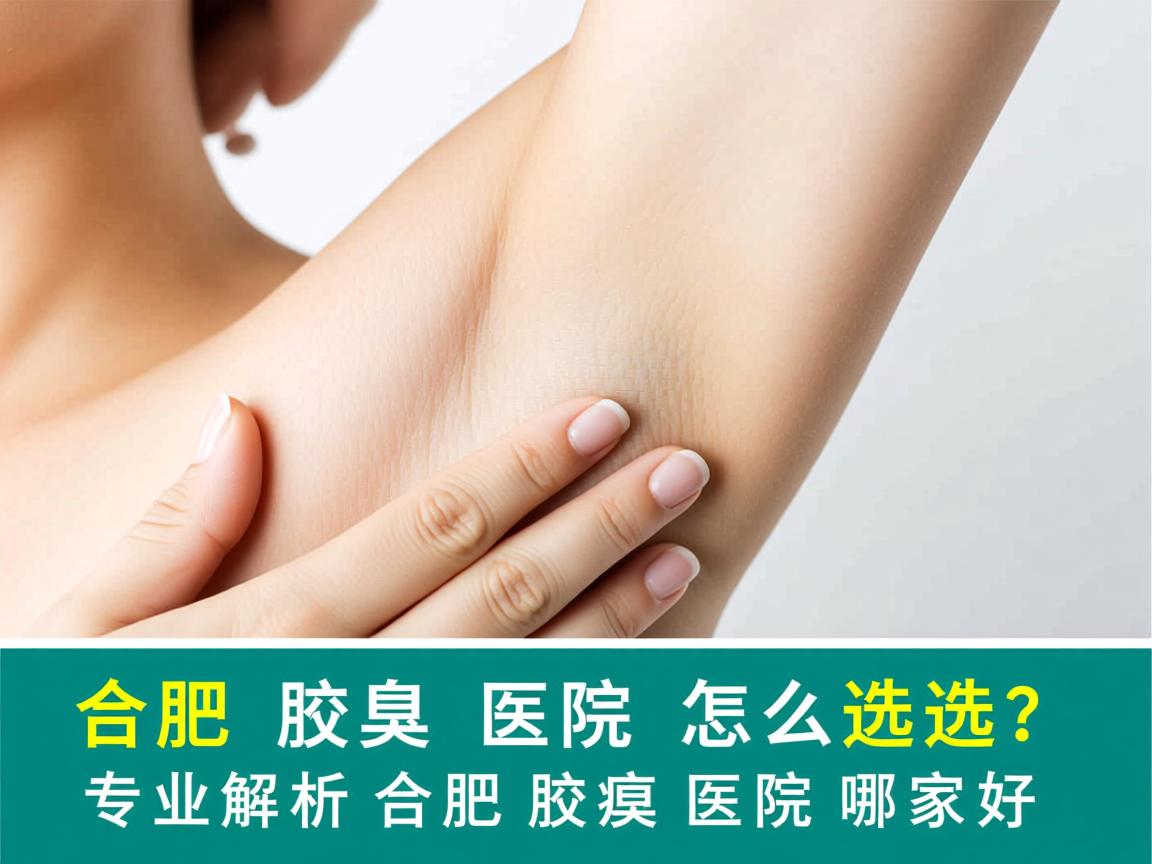 合肥腋臭医院怎么选？专业解析合肥腋臭医院哪家好