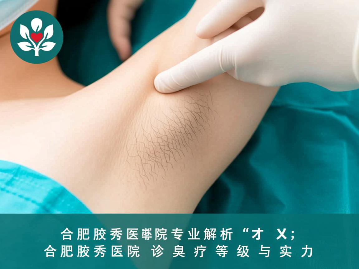 合肥腋秀医院,专业解析合肥腋秀医院的腋臭诊疗等级与实力 合肥腋秀医院,专业解析合肥腋秀医院的腋臭诊疗等级与实力