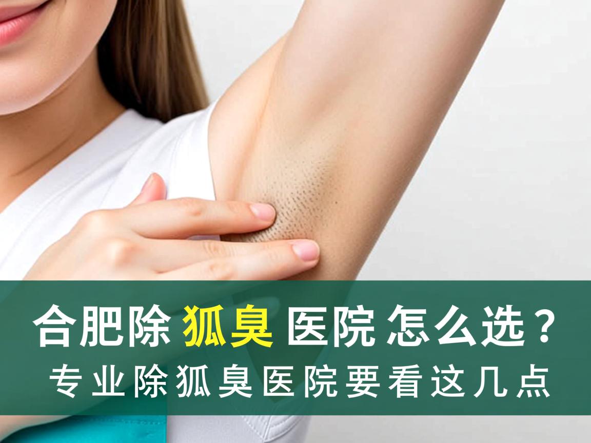 合肥除狐臭医院怎么选?专业除狐臭医院要看这几点 合肥除狐臭医院怎么选?专业除狐臭医院要看这几点