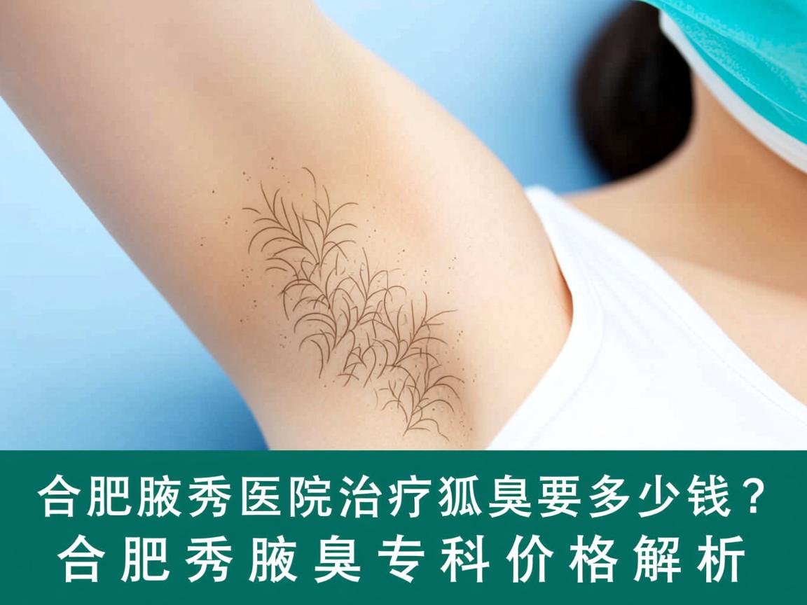 合肥腋秀医院治疗狐臭要多少钱?合肥腋秀腋臭专科价格解析 合肥腋秀医院治疗狐臭要多少钱?合肥腋秀腋臭专科价格解析