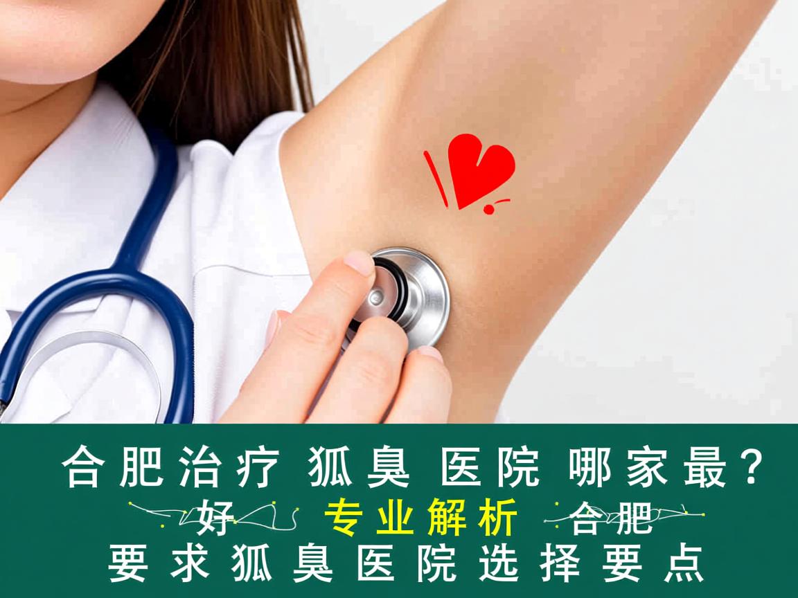 合肥治疗狐臭医院哪家最好?专业解析合肥狐臭医院选择要点 合肥治疗狐臭医院哪家最好?专业解析合肥狐臭医院选择要点