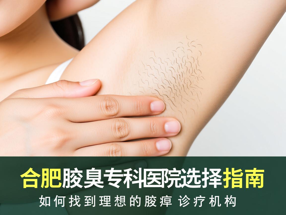 合肥腋臭专科医院选择指南,如何找到理想的腋臭诊疗机构 合肥腋臭专科医院选择指南,如何找到理想的腋臭诊疗机构