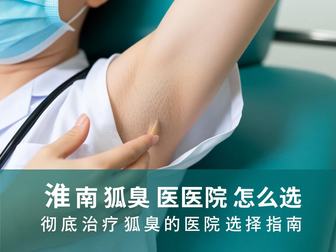 淮南狐臭医院怎么选,彻底治疗狐臭的医院选择指南 淮南狐臭医院怎么选,彻底治疗狐臭的医院选择指南