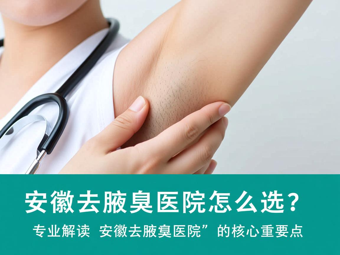安徽去腋臭医院怎么选?专业解读安徽去腋臭医院的核心要点 安徽去腋臭医院怎么选?专业解读安徽去腋臭医院的核心要点
