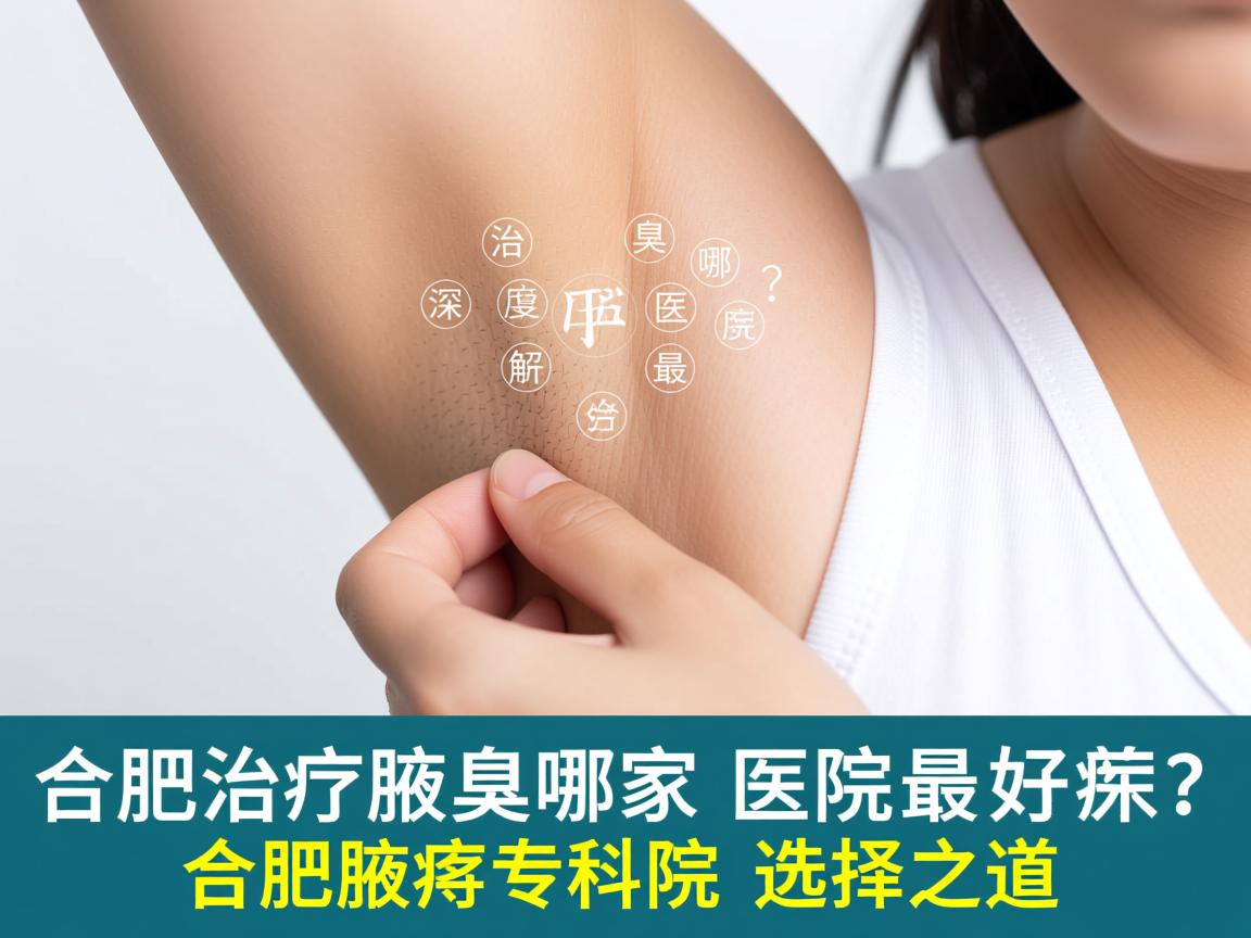 合肥治疗腋臭哪家医院最好?深度解析合肥腋臭专科医院的选择之道 合肥治疗腋臭哪家医院最好?深度解析合肥腋臭专科医院的选择之道