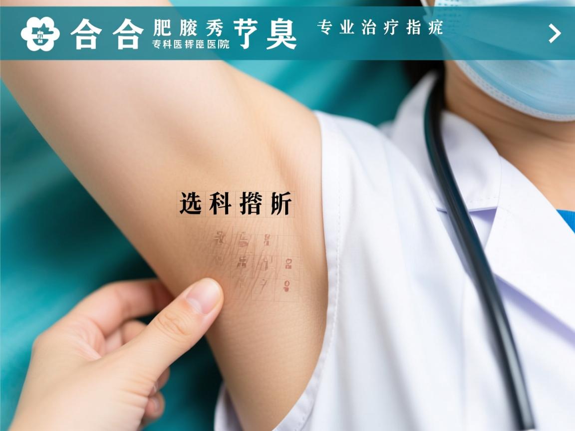 合肥腋秀解析,专业治疗腋臭的专科医院选择指南 合肥腋秀解析,专业治疗腋臭的专科医院选择指南