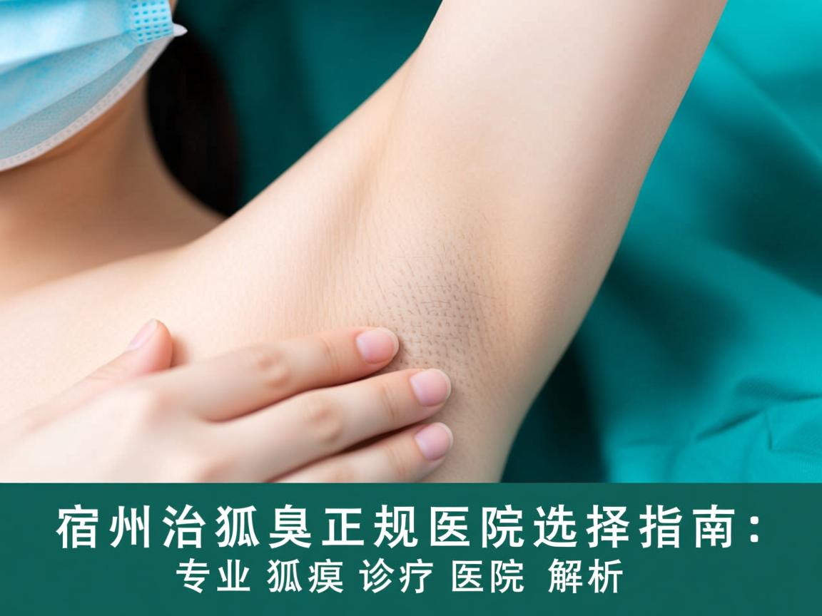 宿州治狐臭正规医院选择指南,专业狐臭诊疗医院解析 宿州治狐臭正规医院选择指南,专业狐臭诊疗医院解析