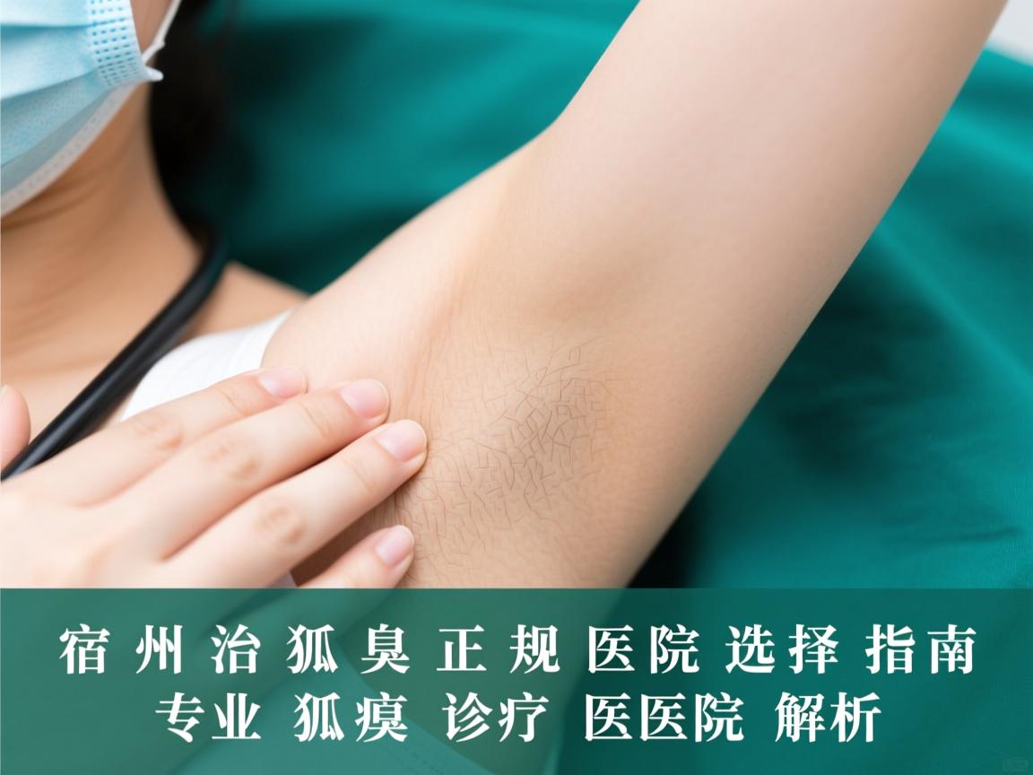 宿州治狐臭正规医院选择指南,专业狐臭诊疗医院解析 宿州治狐臭正规医院选择指南,专业狐臭诊疗医院解析