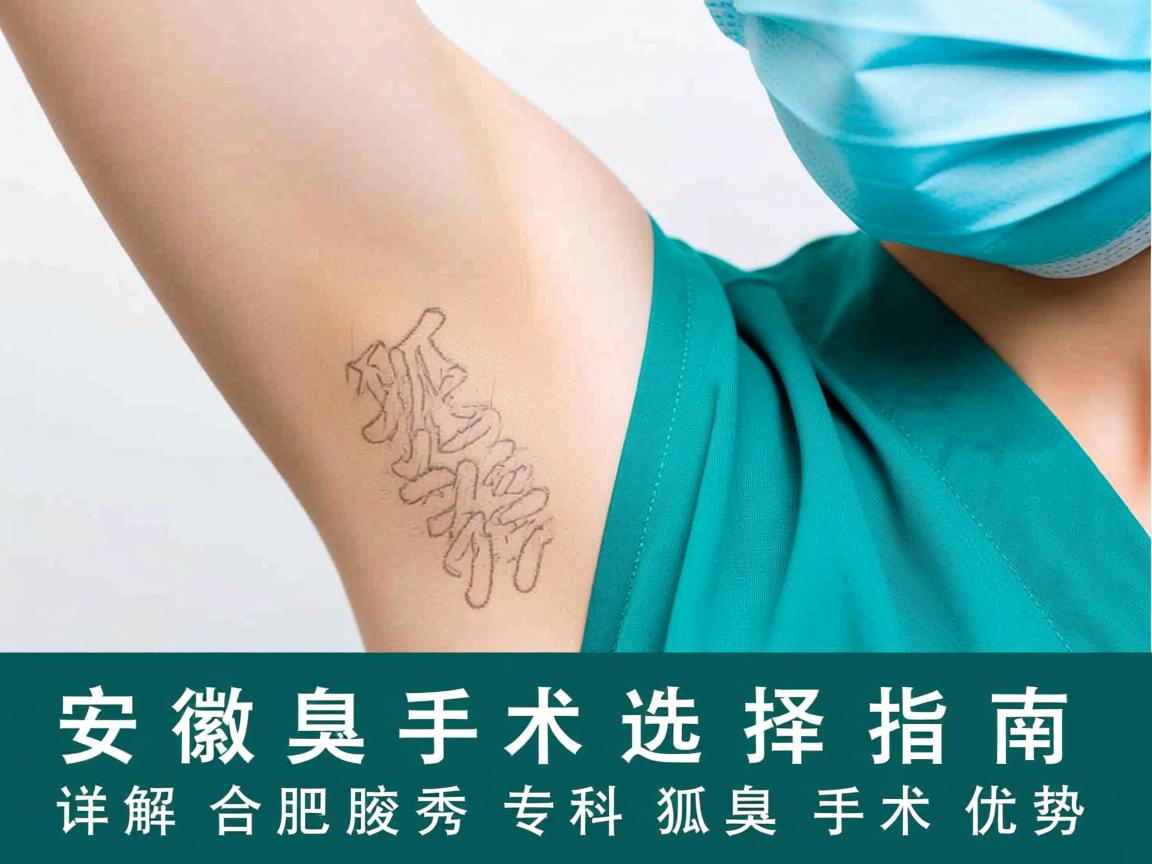 安徽狐臭手术选择指南,详解合肥腋秀专科狐臭手术优势 安徽狐臭手术选择指南,详解合肥腋秀专科狐臭手术优势