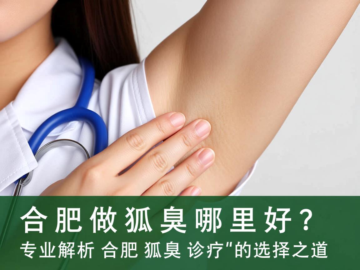 合肥做狐臭哪里好？专业解析合肥狐臭诊疗的选择之道