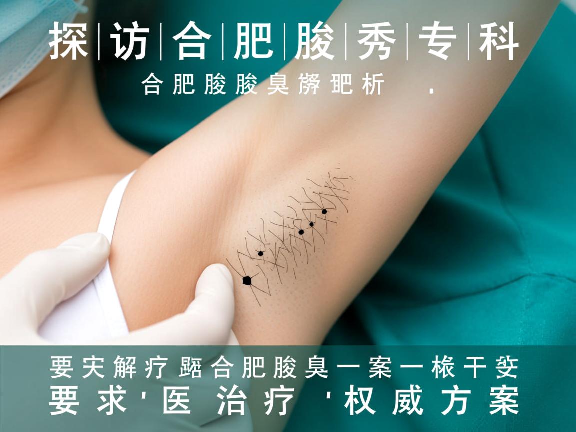 探访合肥腋秀专科，解析合肥腋臭治疗的权威方案