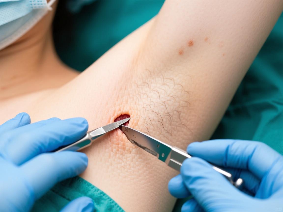 小切口治疗腋臭，详解小切口腋臭根治术的革新之道