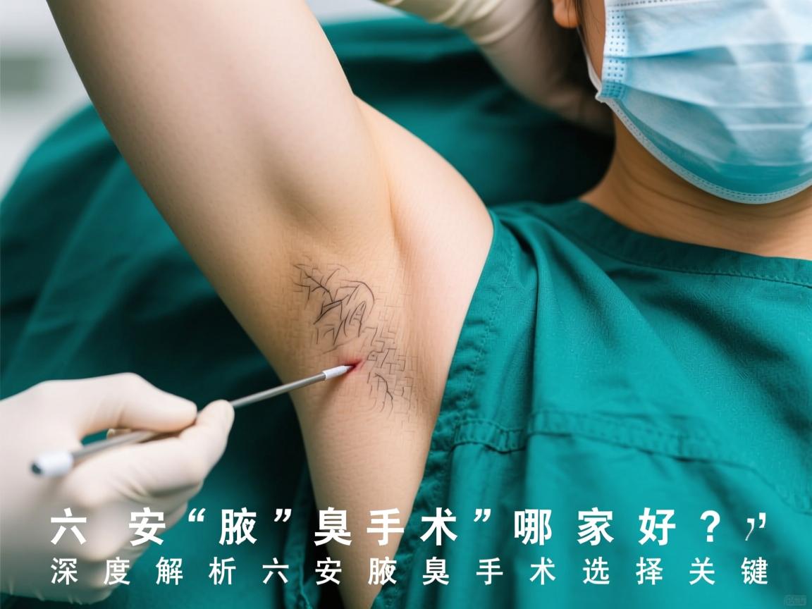 六安腋臭手术哪家好？深度解析六安腋臭手术选择关键