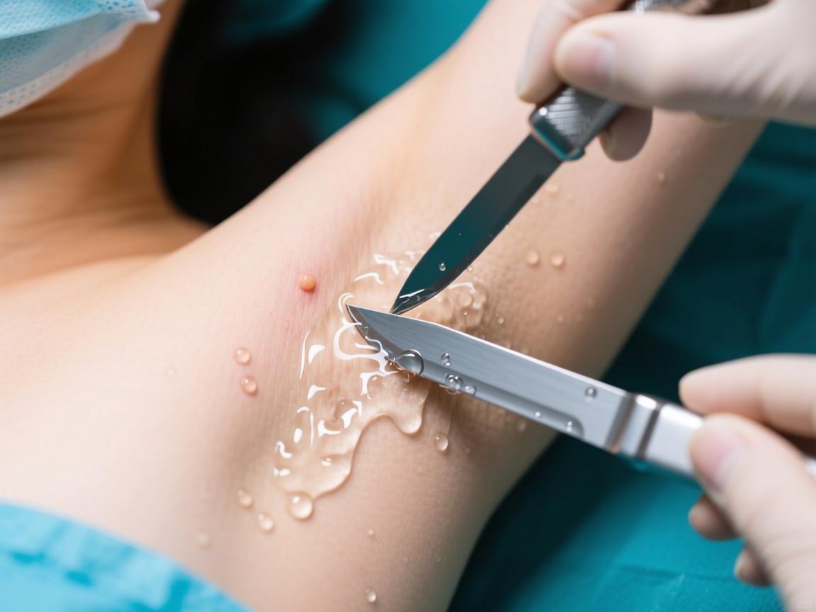 揭秘水刀技术去除腋臭全过程，水刀技术如何根治腋臭