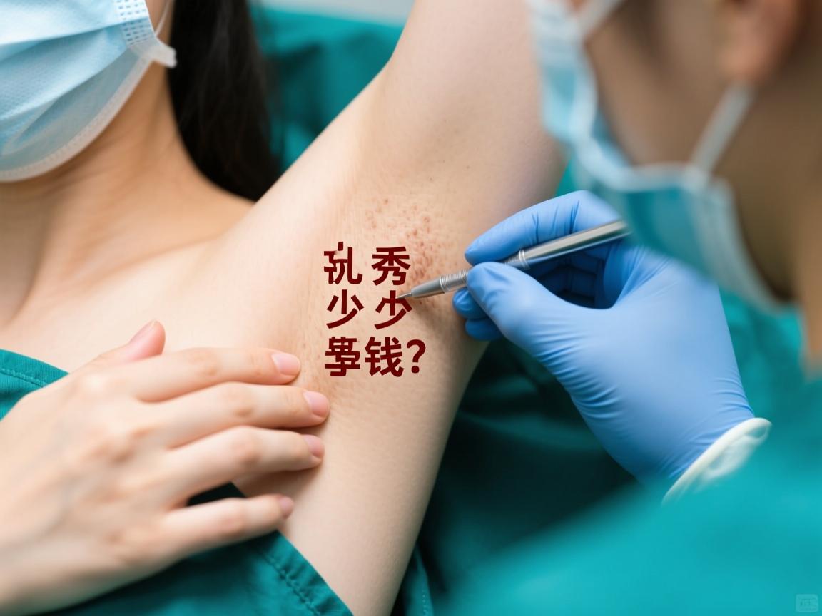 腋秀手术多少钱？详解腋秀腋臭手术费用与价值