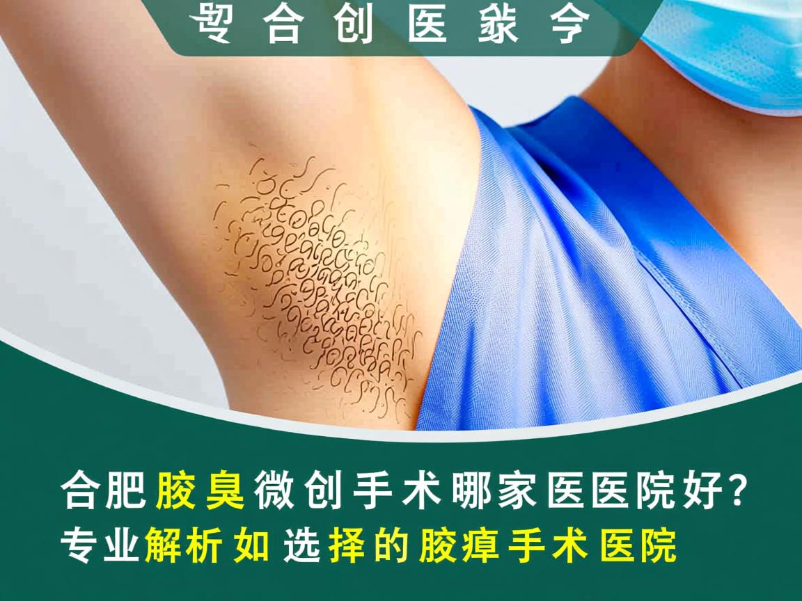 合肥腋臭微创手术哪家医院好?专业解析如何选择好的腋臭手术医院 合肥腋臭微创手术哪家医院好?专业解析如何选择好的腋臭手术医院