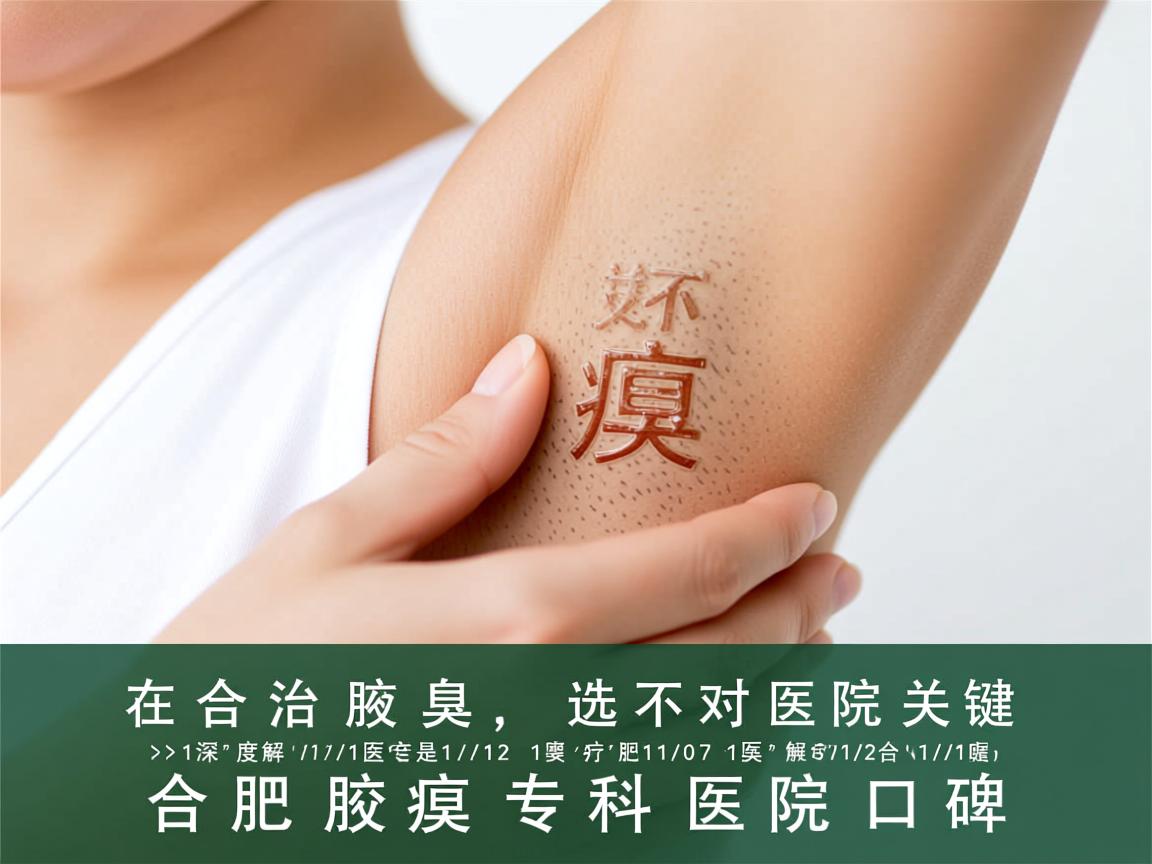 在合肥治腋臭,选对医院是关键,深度解析合肥腋臭专科医院口碑 在合肥治腋臭,选对医院是关键,深度解析合肥腋臭专科医院口碑