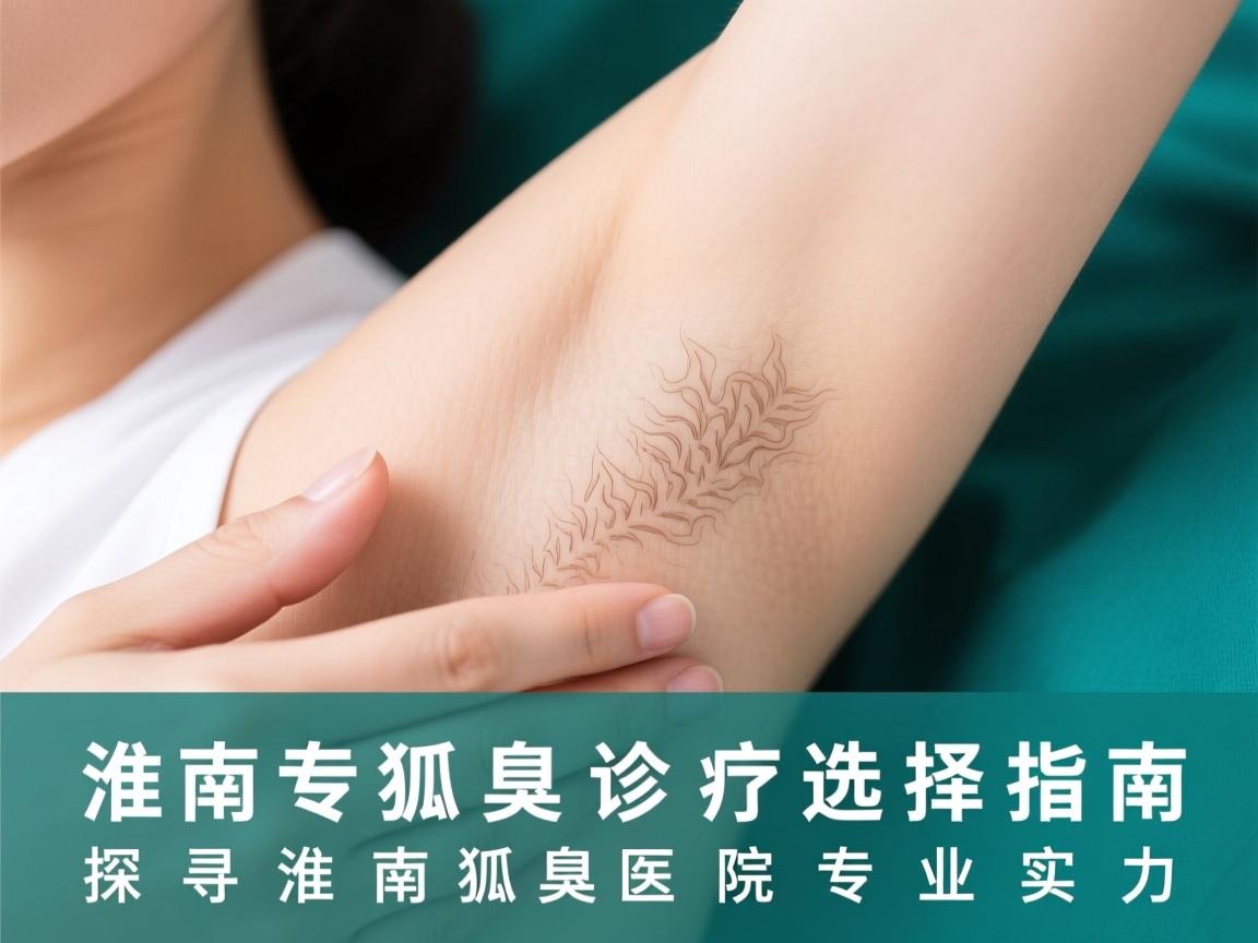 淮南专业狐臭诊疗选择指南,探寻淮南狐臭医院的专业实力 淮南专业狐臭诊疗选择指南,探寻淮南狐臭医院的专业实力