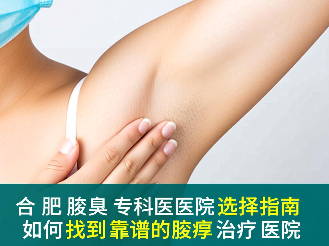 合肥腋臭专科医院选择指南,如何找到靠谱的腋臭治疗医院 合肥腋臭专科医院选择指南,如何找到靠谱的腋臭治疗医院