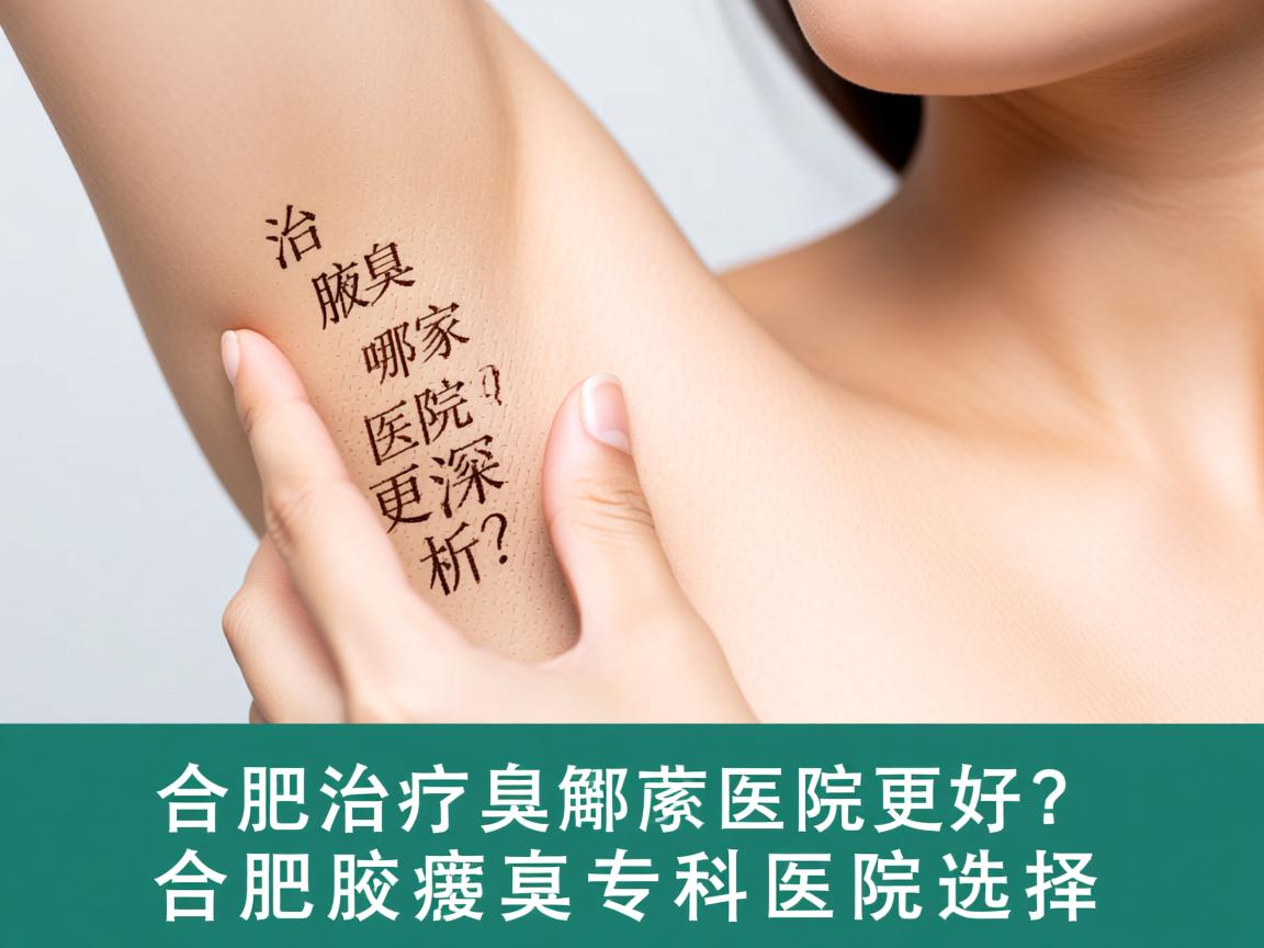 合肥治疗腋臭哪家医院更好?深度解析合肥腋臭专科医院选择 合肥治疗腋臭哪家医院更好?深度解析合肥腋臭专科医院选择