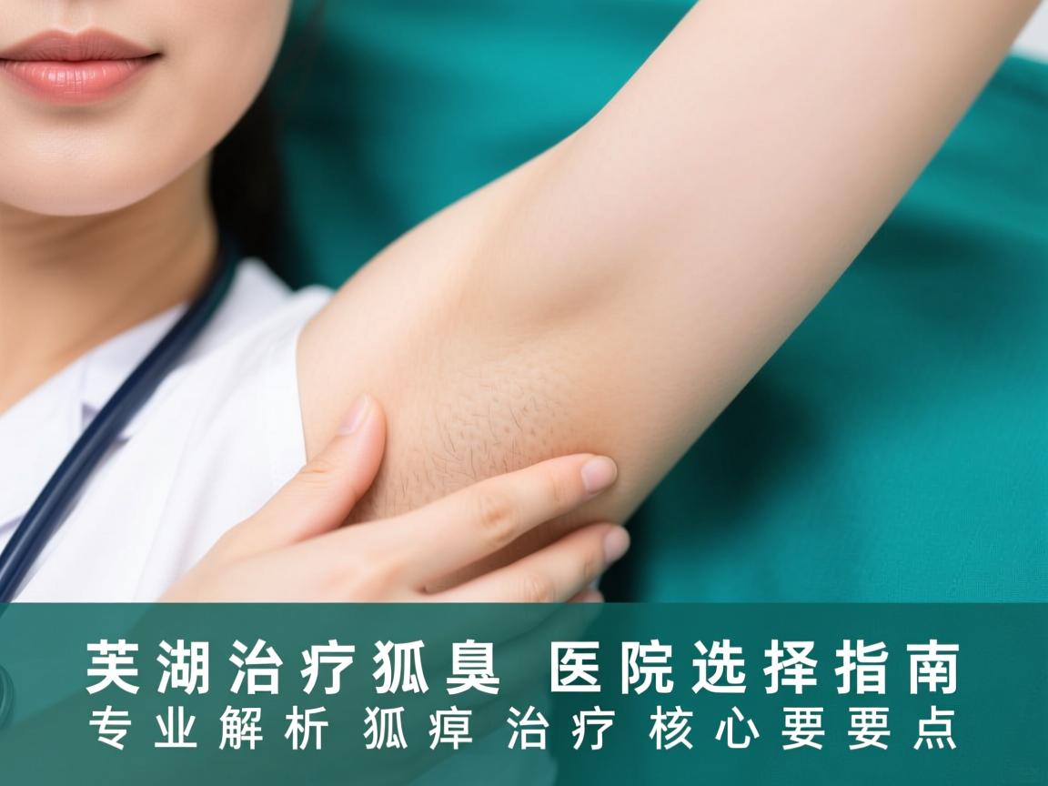 芜湖治疗狐臭医院选择指南，专业解析狐臭治疗核心要点