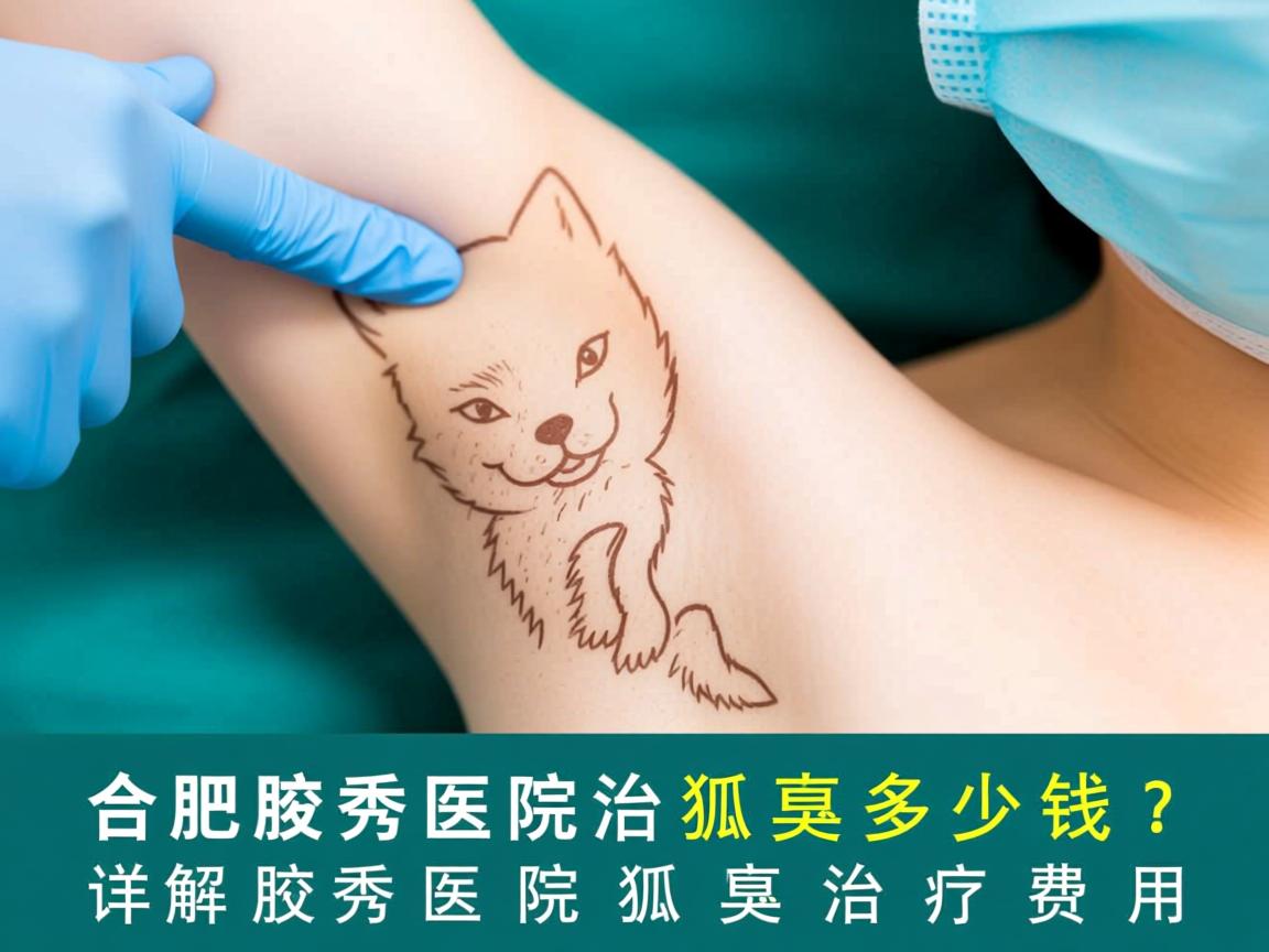 合肥腋秀医院治疗狐臭多少钱？详解腋秀医院狐臭治疗费用