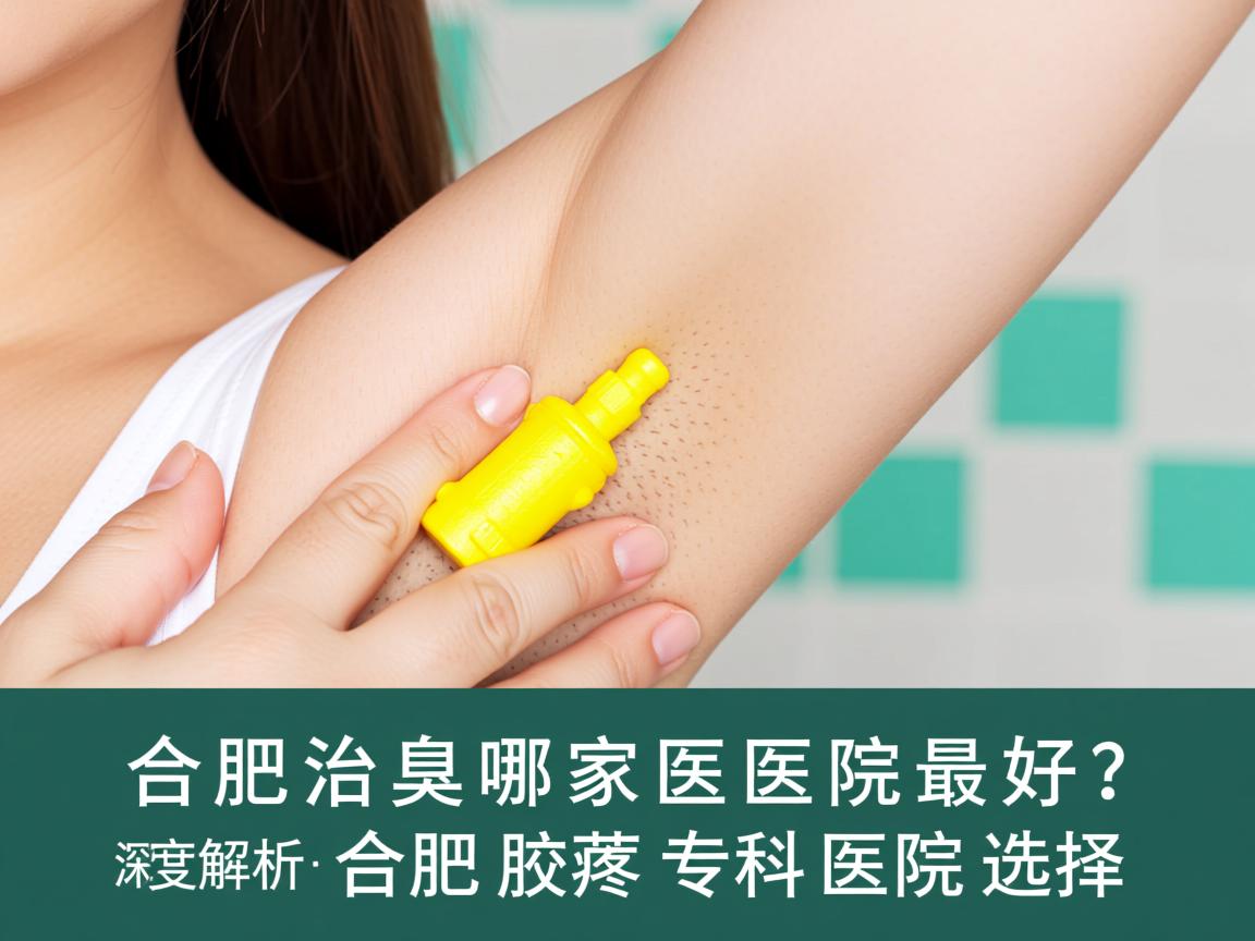 合肥治腋臭哪家医院最好？深度解析合肥腋臭专科医院选择